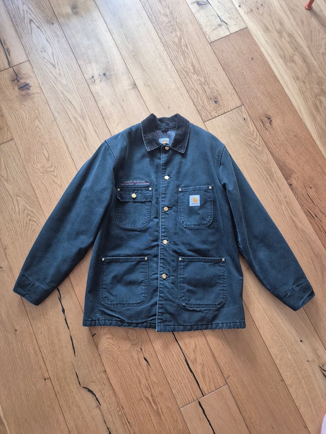 칼하트 초어자켓 Carhartt C01 BLK  Chore Coat 40 상품이미지1