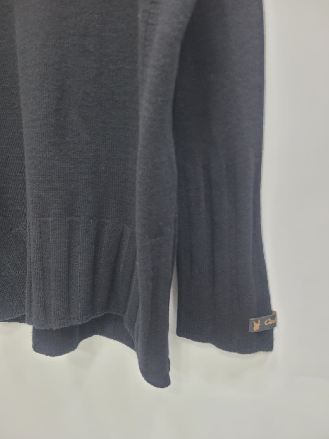 CC collect 씨씨콜렉트 울 캐시미어 터틀넥 니트 / 여 F 블랙 상품이미지5