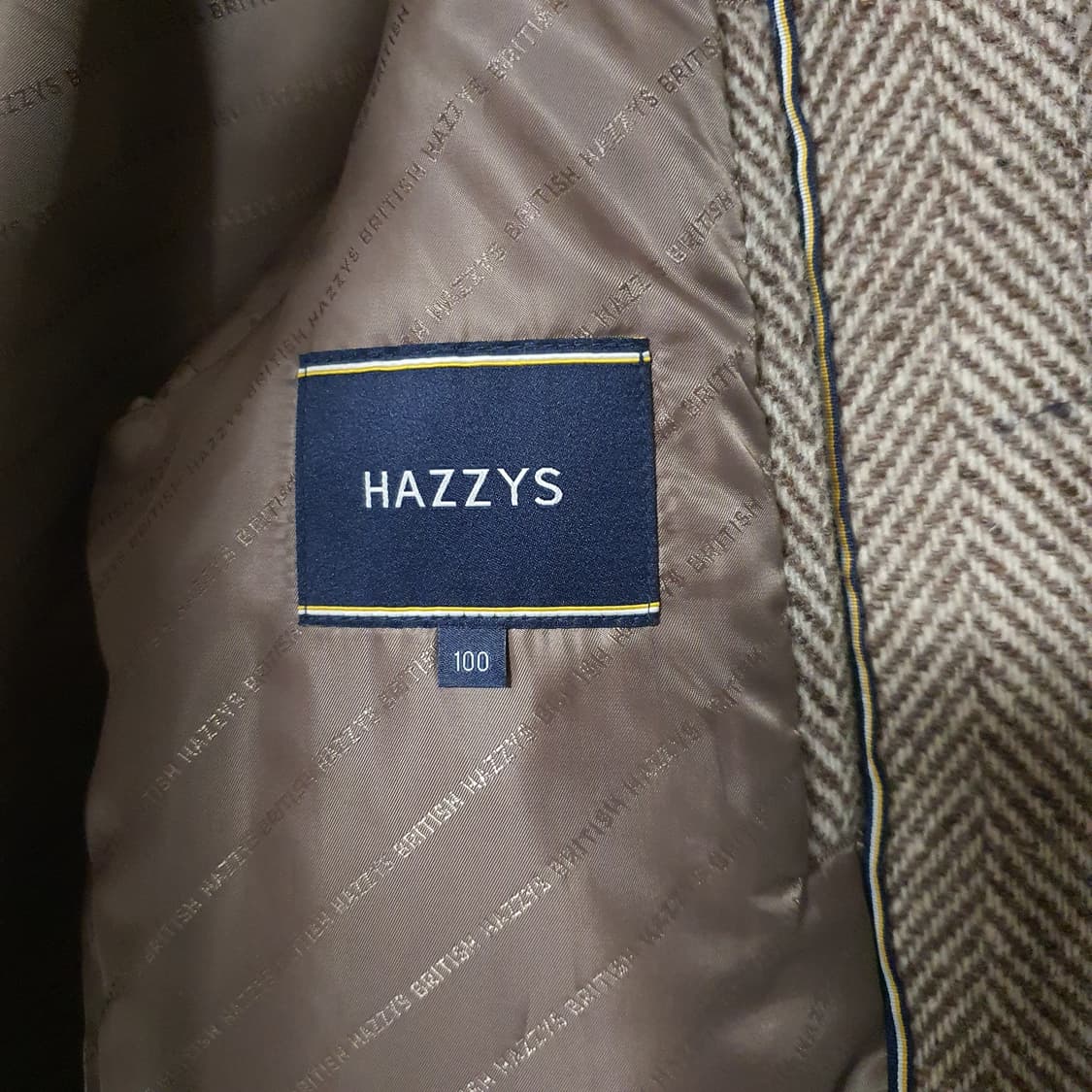 [100] 헤지스 헤링본 발마칸 코트 상품이미지7