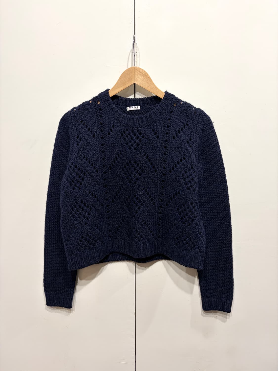 미우미우 알파카 니트 스웨터 상품이미지1