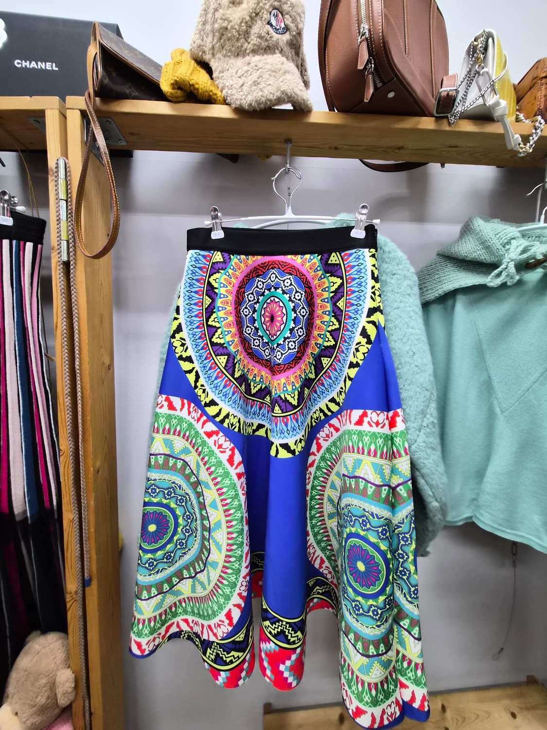 1 쥬시쥬디 민트루즈핏 니트 2.수입 에스닉 네오프랜 스커트 상품이미지10