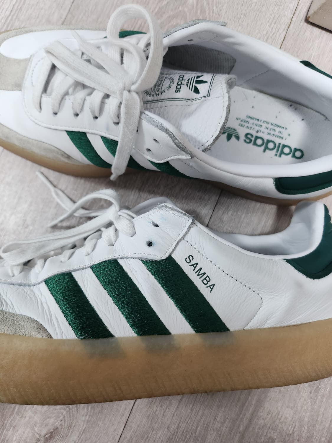 Adidas Samba Cloud White Collegiate 상품이미지2