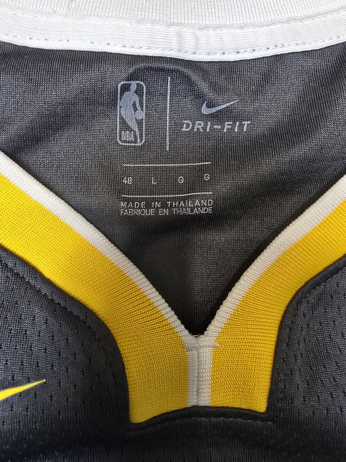 NBA 스테판 커리 더타운 저지 골든스테이트 어센틱 나이키 48(L) 상품이미지3
