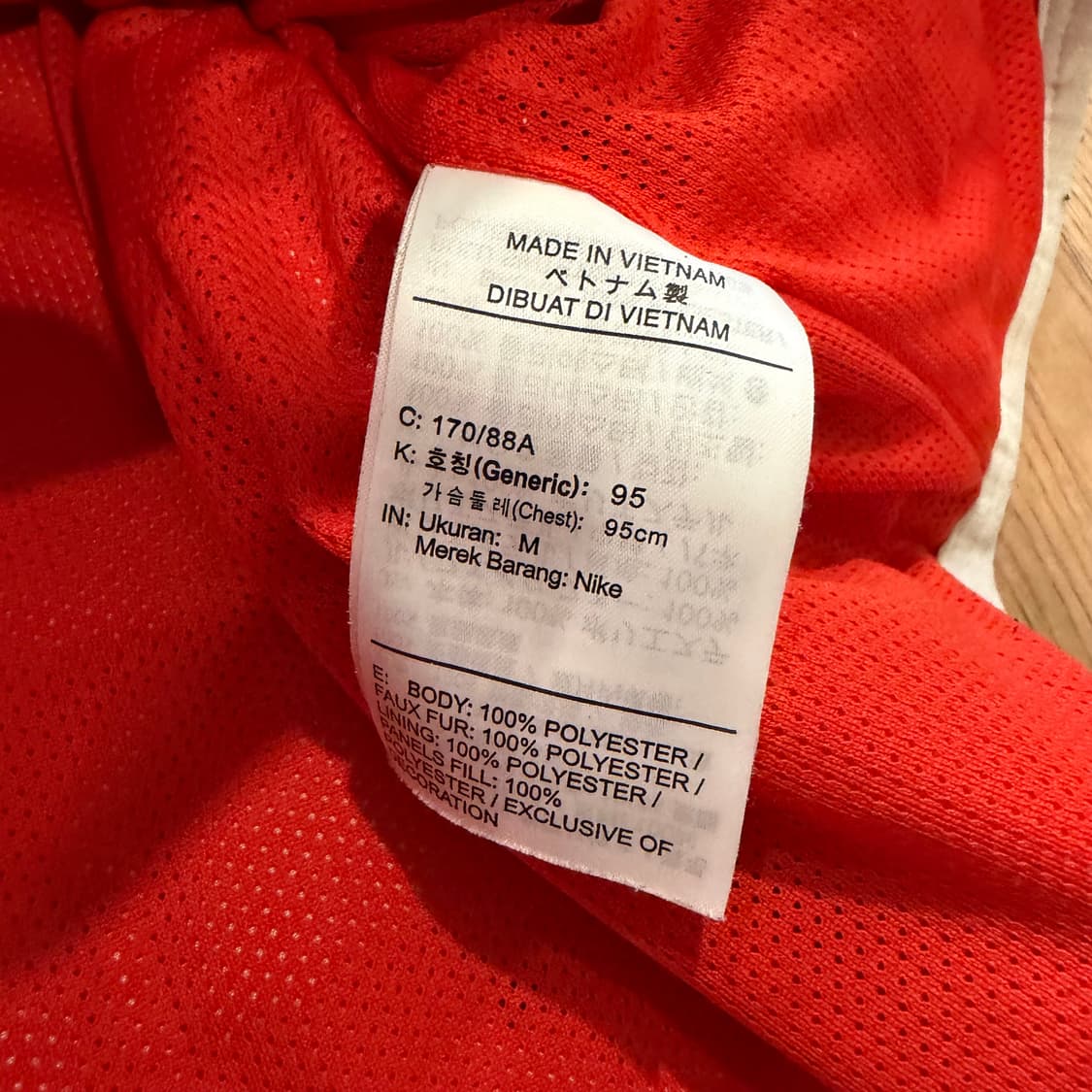 Nike 헤리티지 쉐르파 플리스 자켓  상품이미지5