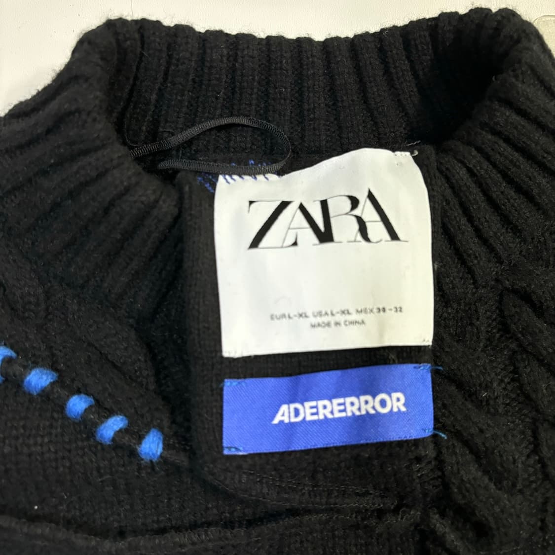 105 아더에러X자라 니트 상품이미지4