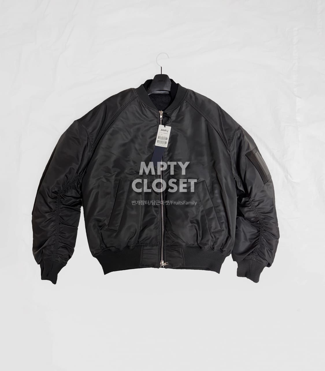 [48] 준지 디테처블 데님 베스트 나일론 Ma-1점퍼 상품이미지1