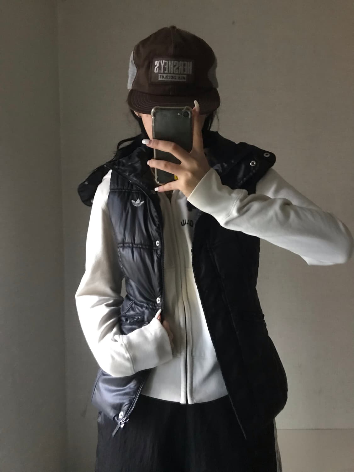 아디다스 블랙 패딩조끼 상품이미지3