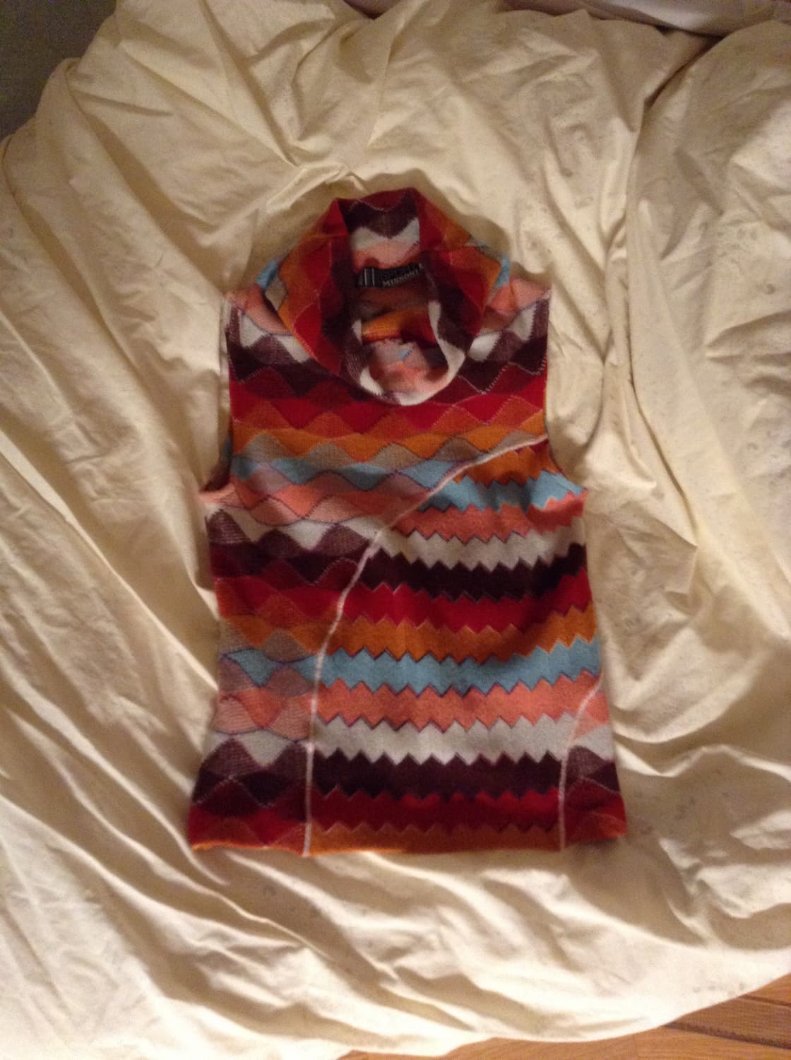 Missoni sport turtleneck neat sleeveless 상품이미지1