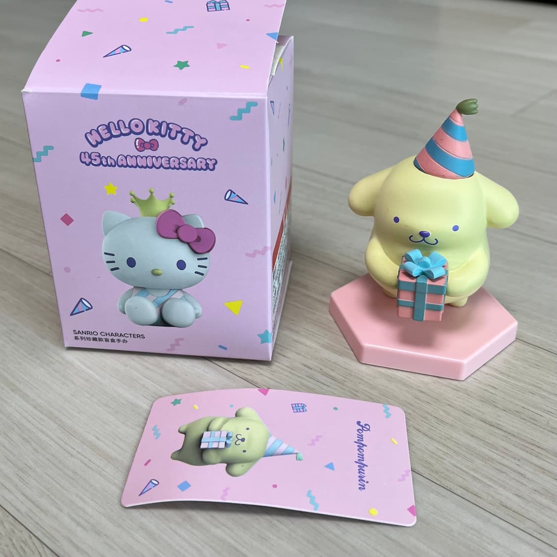 산리오 키티 45주년 고전 피규어 마멜 시나모롤 리틀트윈스타 폼폼푸린 상품이미지2