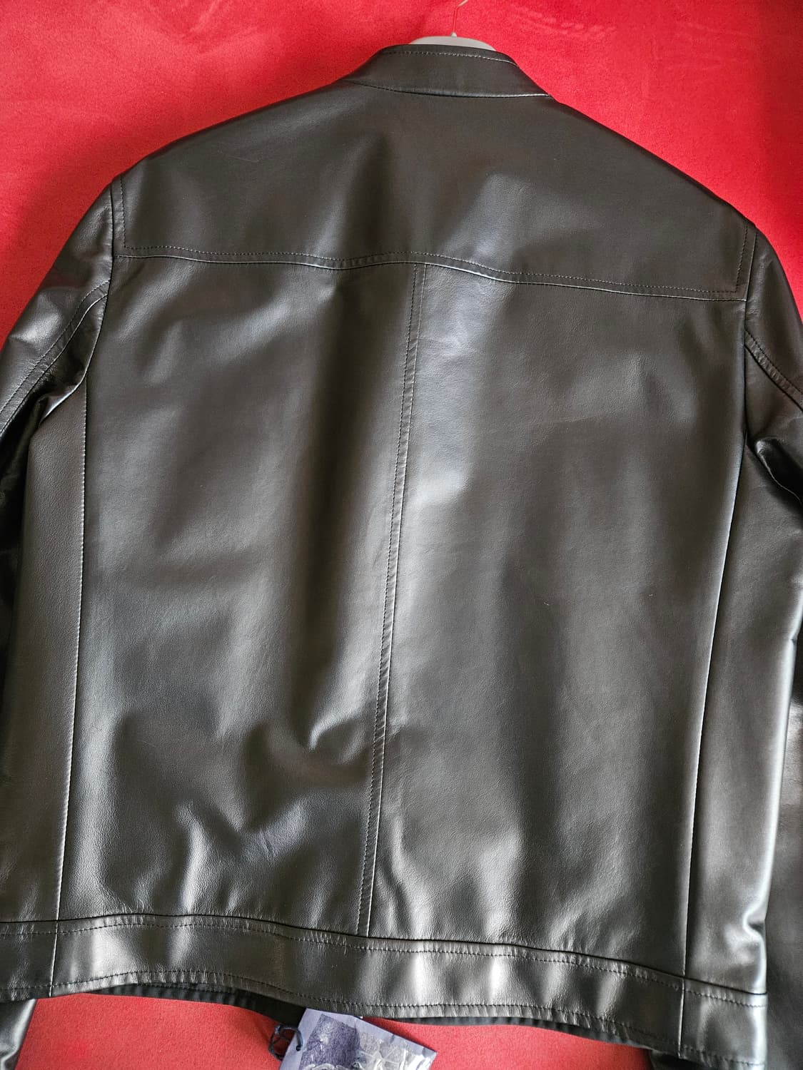 [50] 프라다 리버시블 레더 자켓 상품이미지4