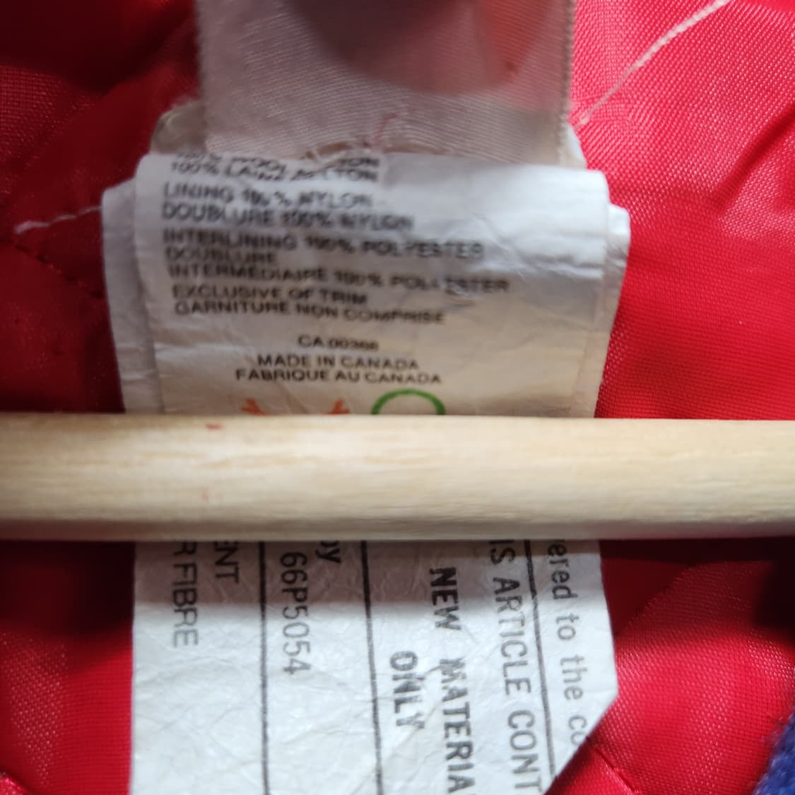90s 캐나다 카우레더 울 바시티 자켓 L 상품이미지3