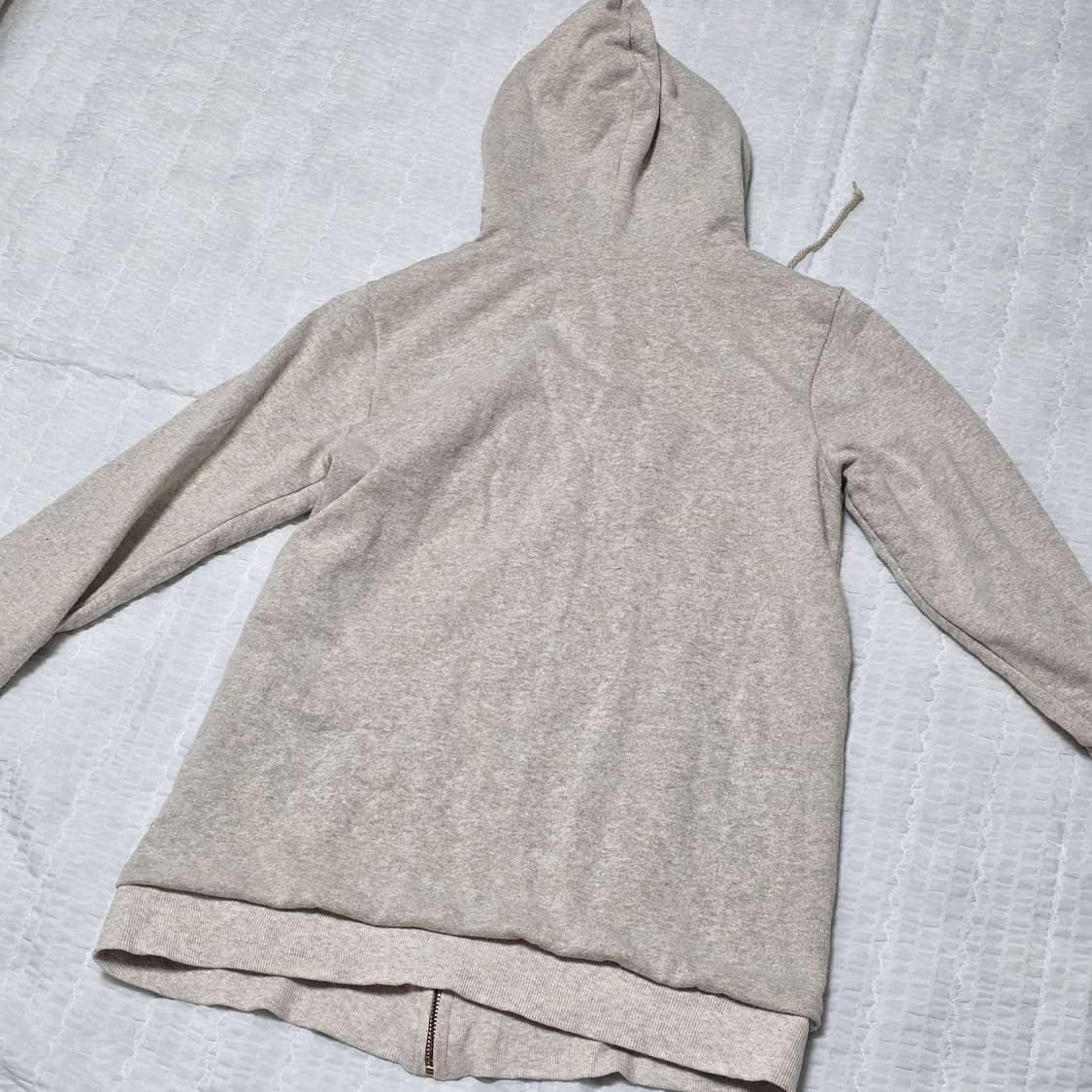 모리걸st 꽃무늬 글리터 후드집업 상품이미지2