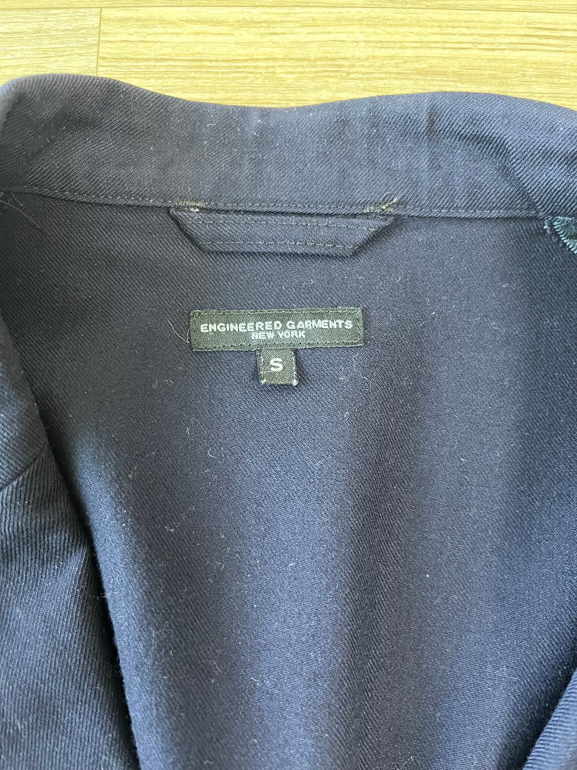 엔지니어드 가먼츠 뉴 베드포드 NB자켓 유니폼 서지 울 다크 네이비 S 상품이미지9