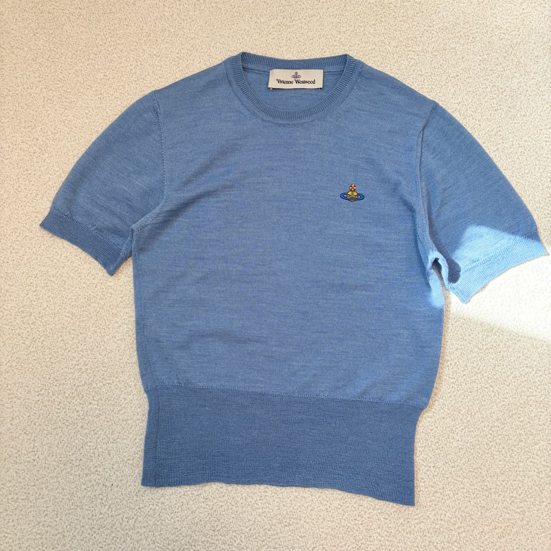 비비안웨스트우드 베아 니트 인디고 블루 상품이미지1