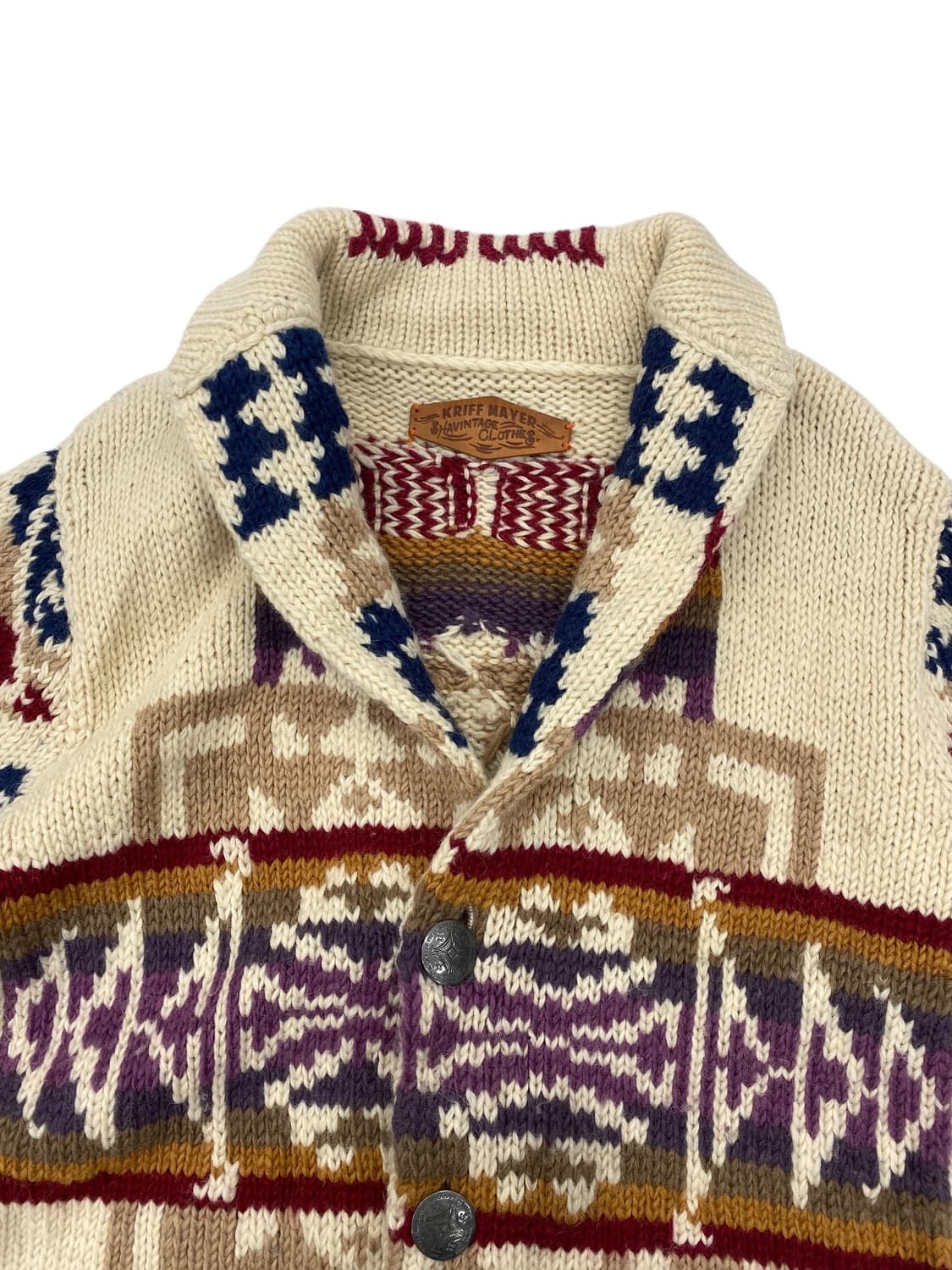 Kriff Mayer 네이티브 핸드니트 가디건 스웨터 상품이미지3