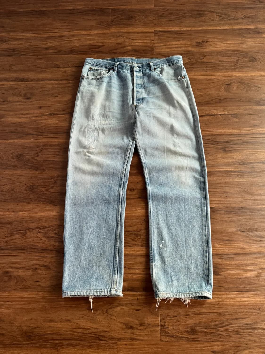 [38]90's 리바이스 Made in USA 페이딩 데님 팬츠 상품이미지1