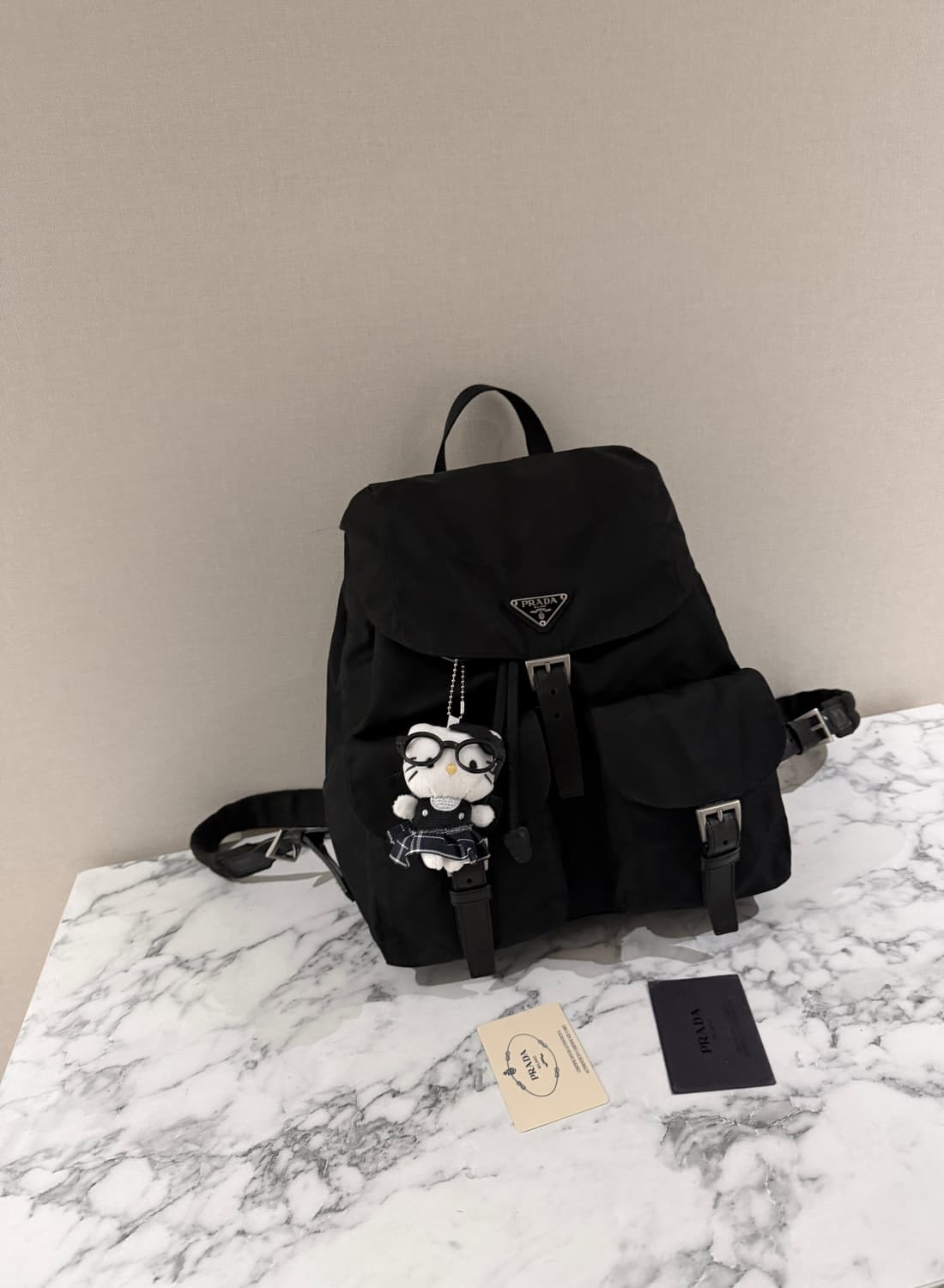 정품 프라다 백팩 미듐  상품이미지2