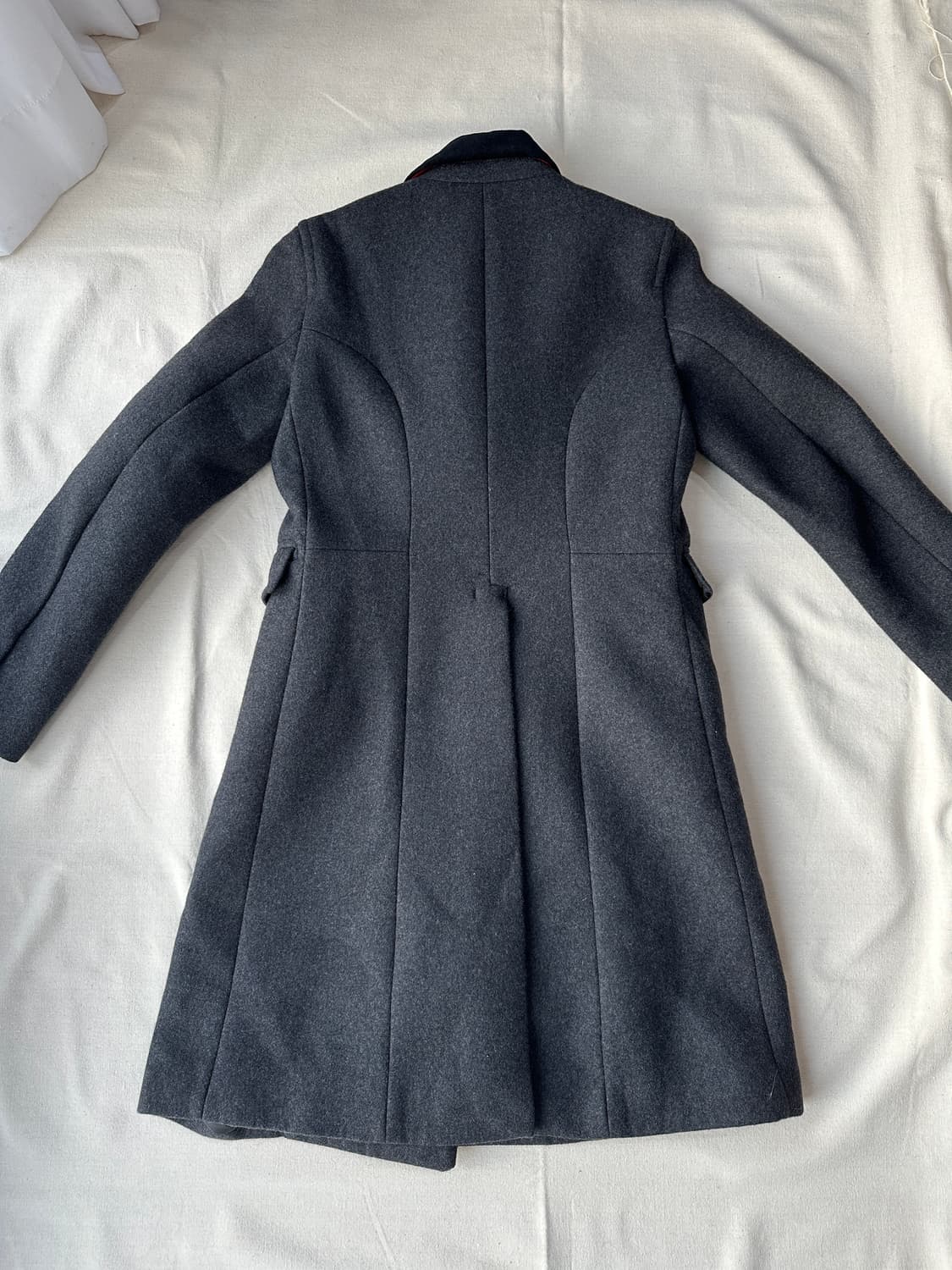 마크제이콥스 울 코트 차콜 (44~슬림55) 상품이미지9