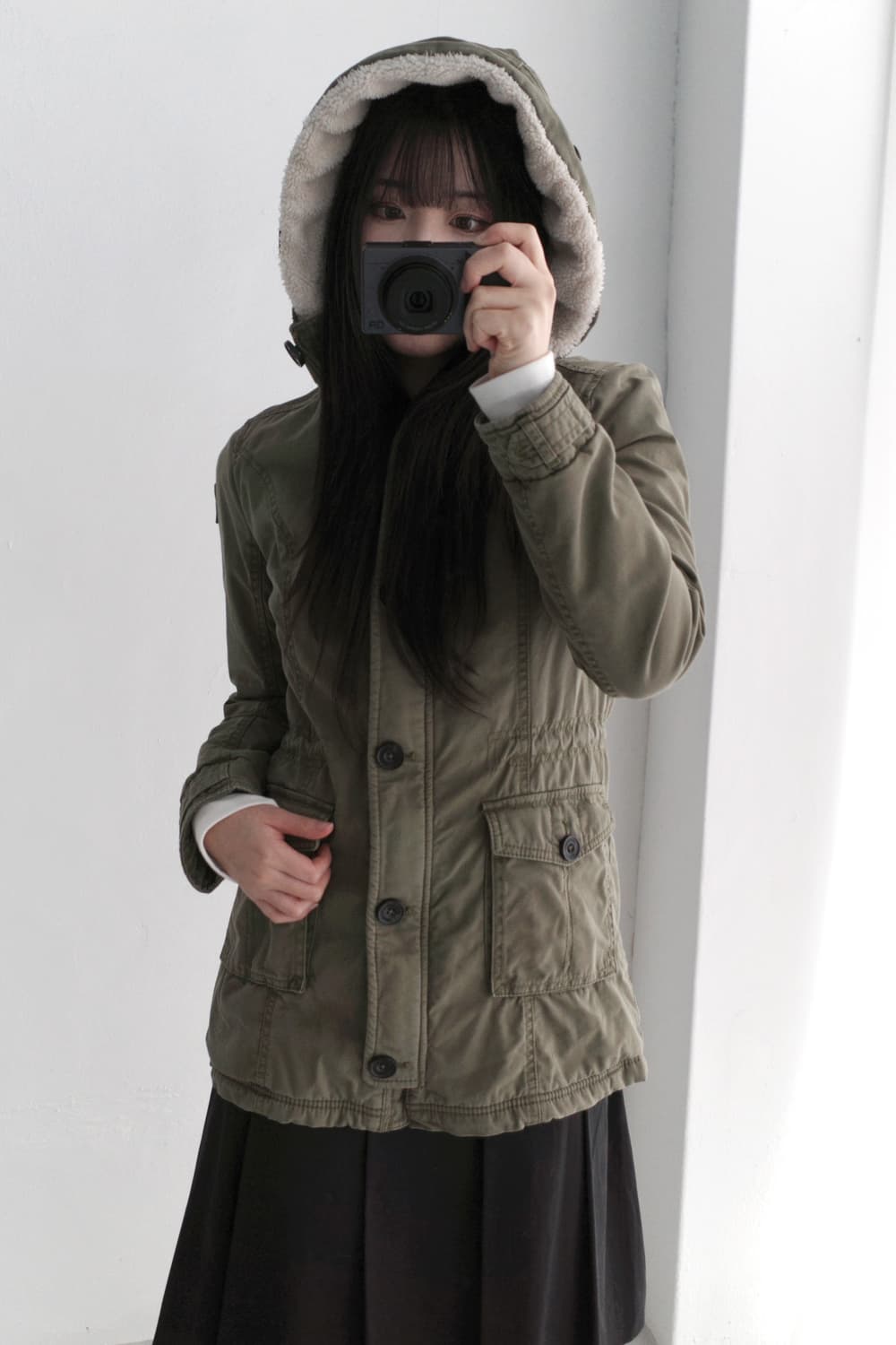 abercrombie) fur safari jacket 상품이미지9