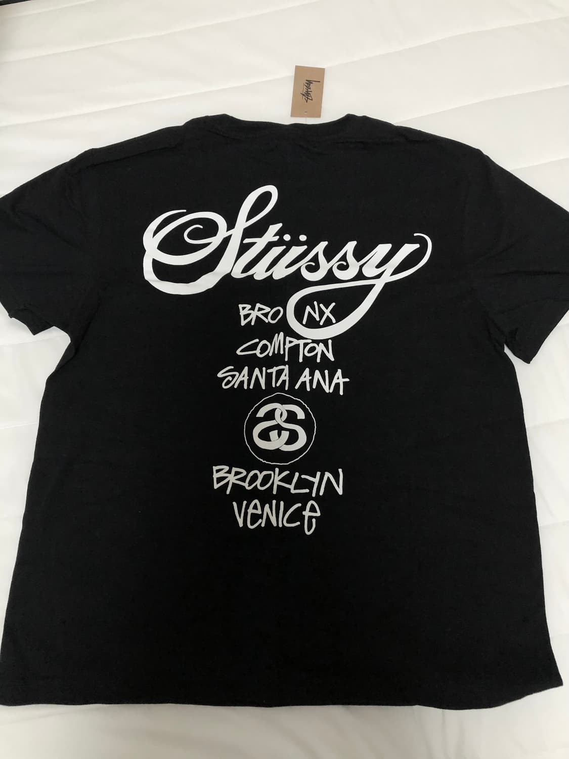 새상품 스투시 월드투어 반팔 s 상품이미지2