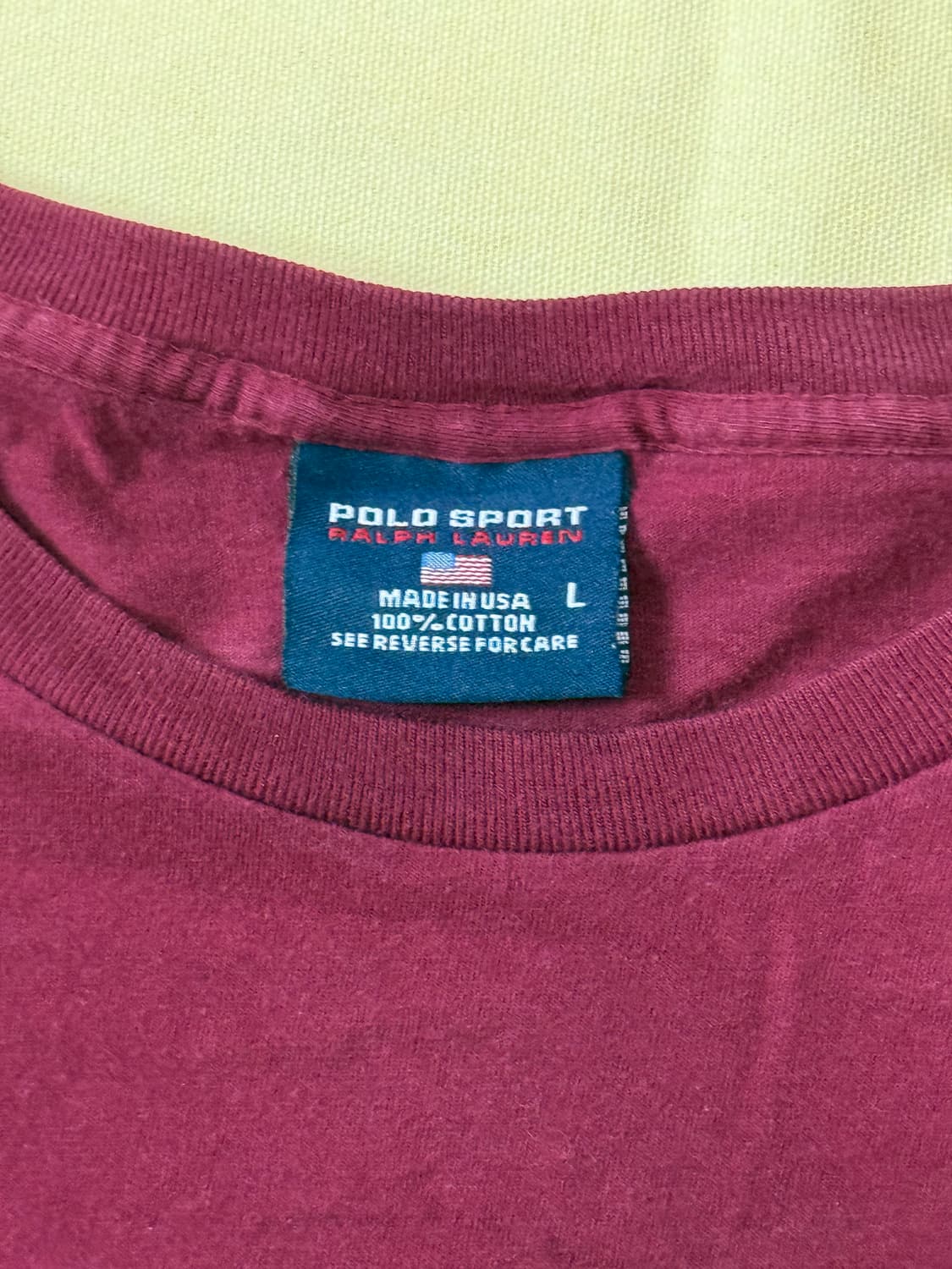 폴로 스포츠 'POLO USA' 롱슬리브 90s 상품이미지5