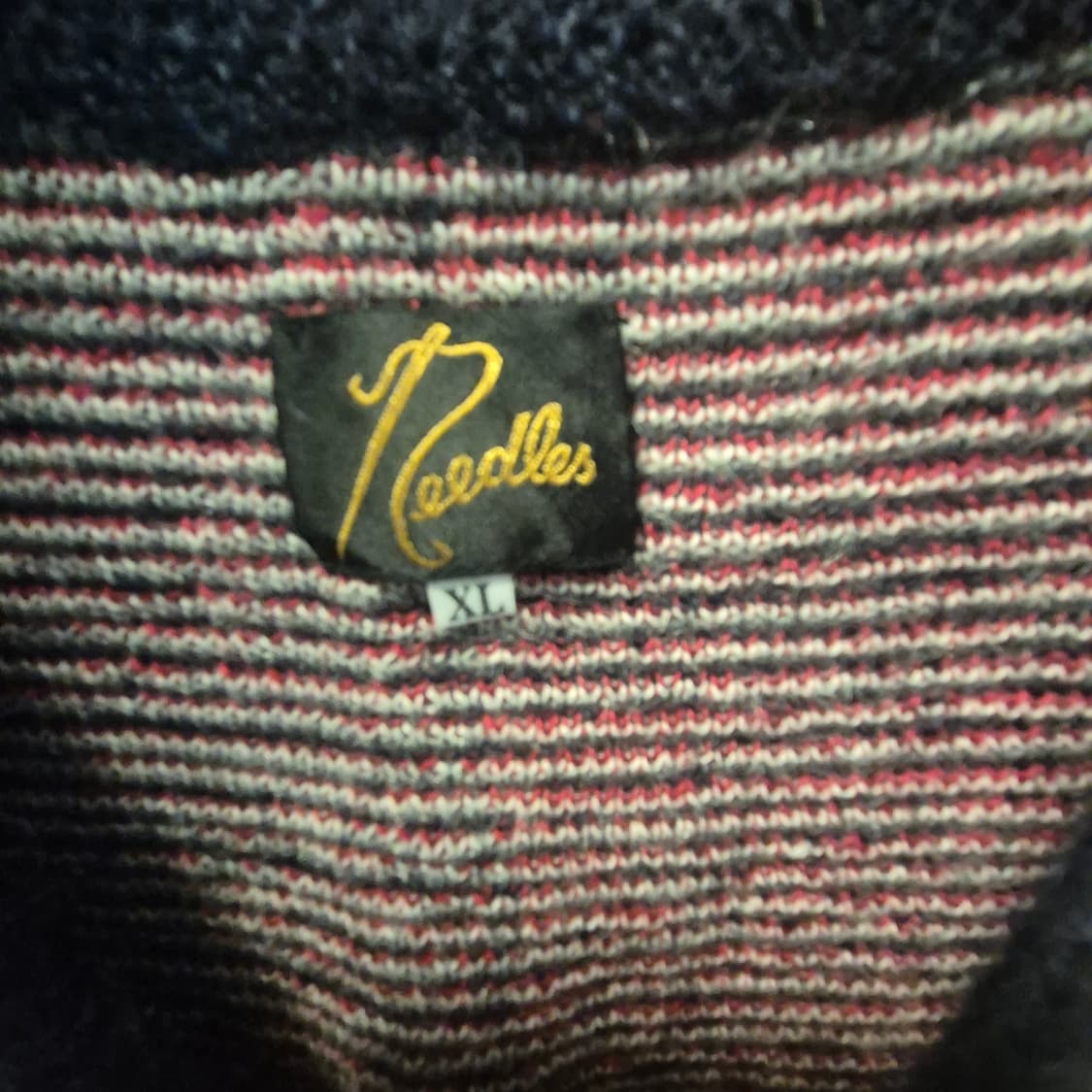 니들스 모헤어 빠삐용 가디건 그레이 XL 상품이미지3