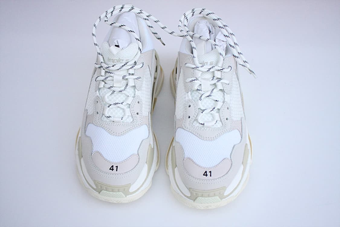 Balenciaga 발렌시아가 트리플S 스니커즈 화이트 단1회착용 신동급 상품이미지1