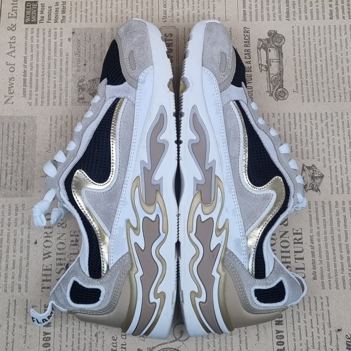 산드로 플레임 불꽃 여성스니커즈230 상품이미지5