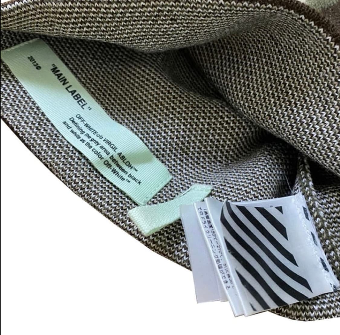 Off White 오프화이트 카모에로우 비니 상품이미지3