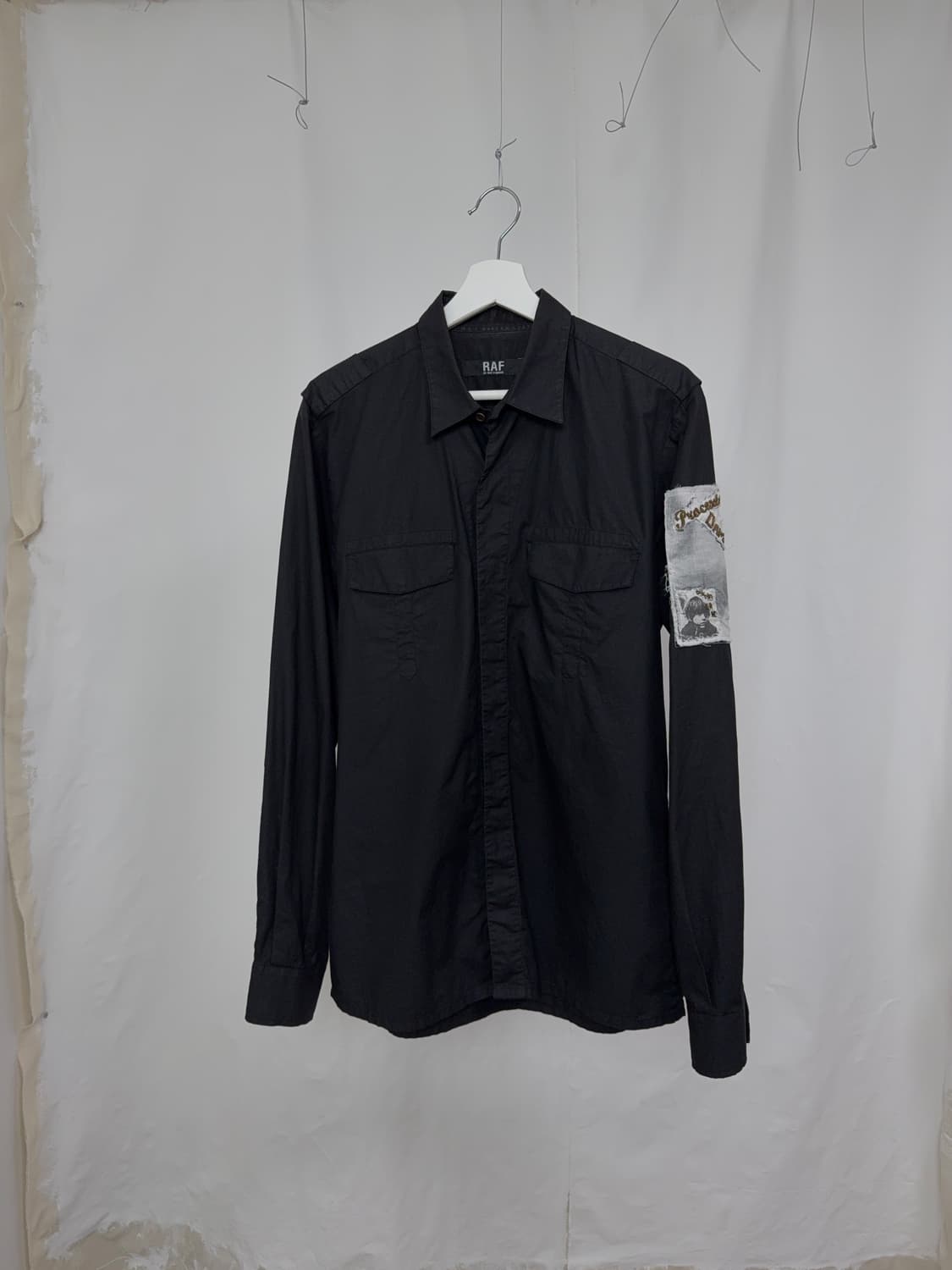 Raf by Rafsimons patched shirt 50 상품이미지3
