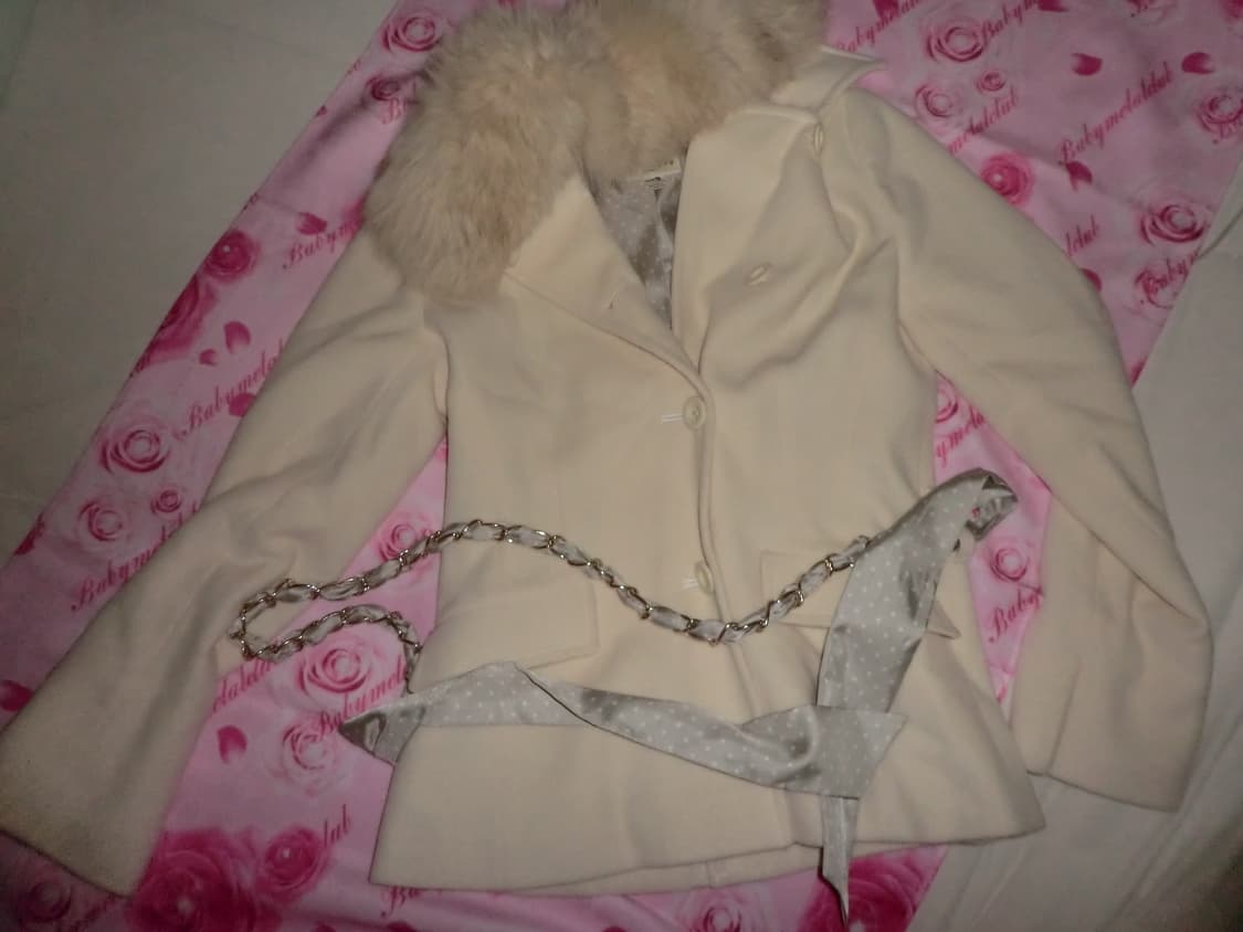 빈티지 갸루 코트 히메갸루 상품이미지3