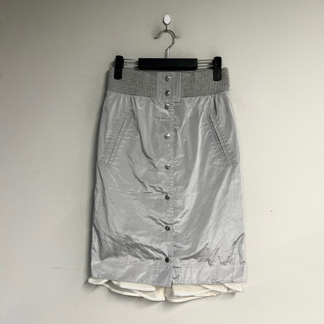 SACAl chiffon layering mid skirt 상품이미지1