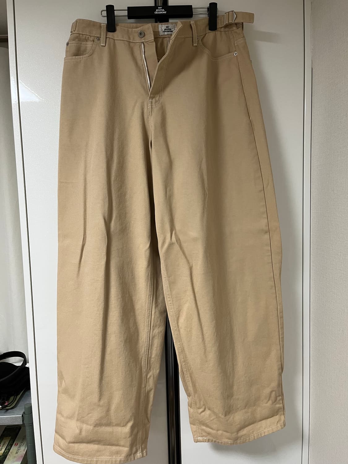 mjd 빅포켓 배기팬츠 베이지 L 상품이미지2