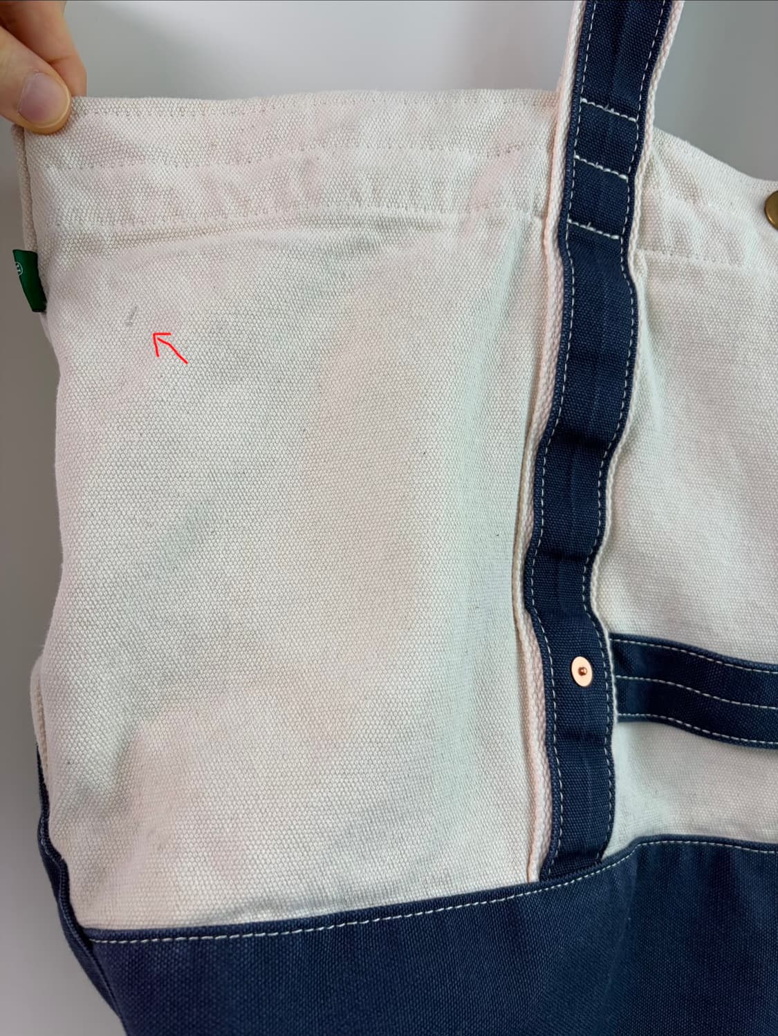 비헤비어 토트백 오트밀 상품이미지6