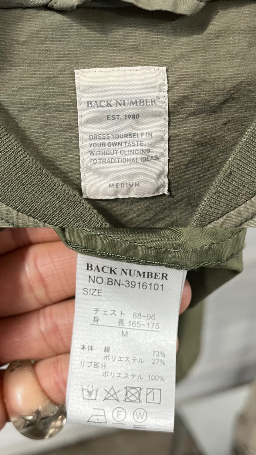 Back Number blouson jacket 상품이미지6