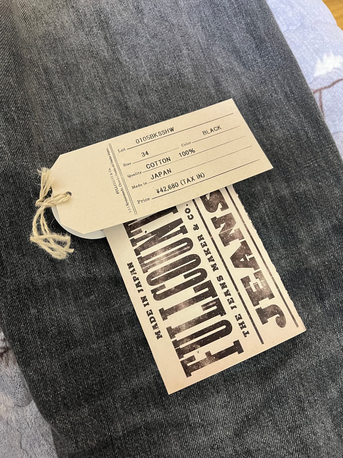 [34X34] 풀카운트 0105 BKSSHW 다트포드 슈퍼스무스 상품이미지3