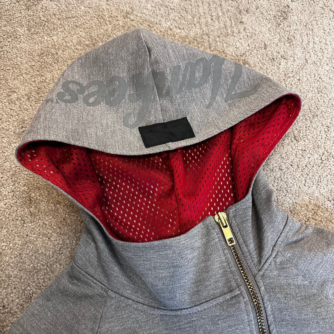 엠엘비 우먼 뉴욕양키스 크롭 언발 후드집업S 상품이미지2