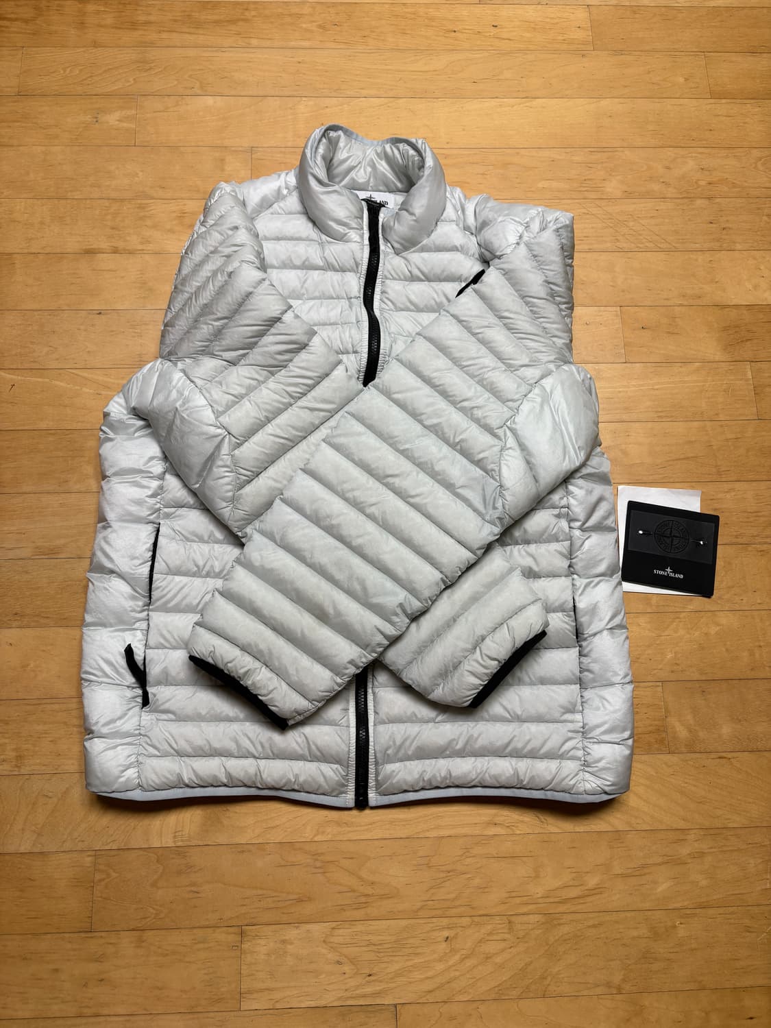 스톤아일랜드 룸 우븐 체임버스 R-나일론 경량패딩 XL 상품이미지2