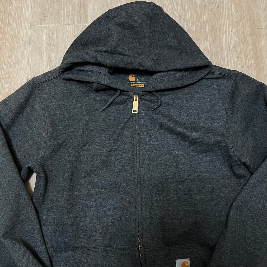 칼하트 WIP 써멀 후드집업 S/90  상품이미지2