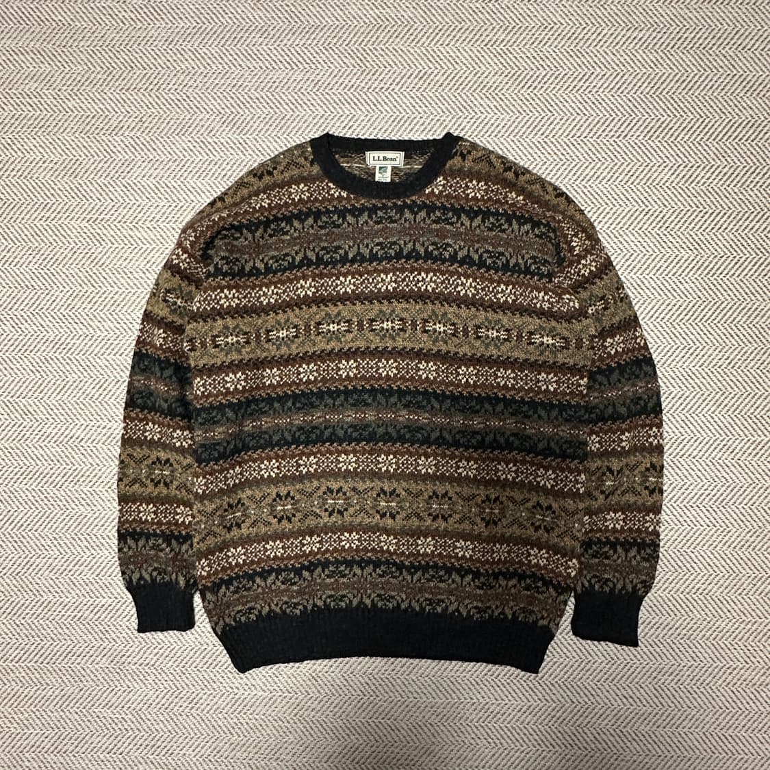 L. L. BEAN scotland vintage wool knit 상품이미지1