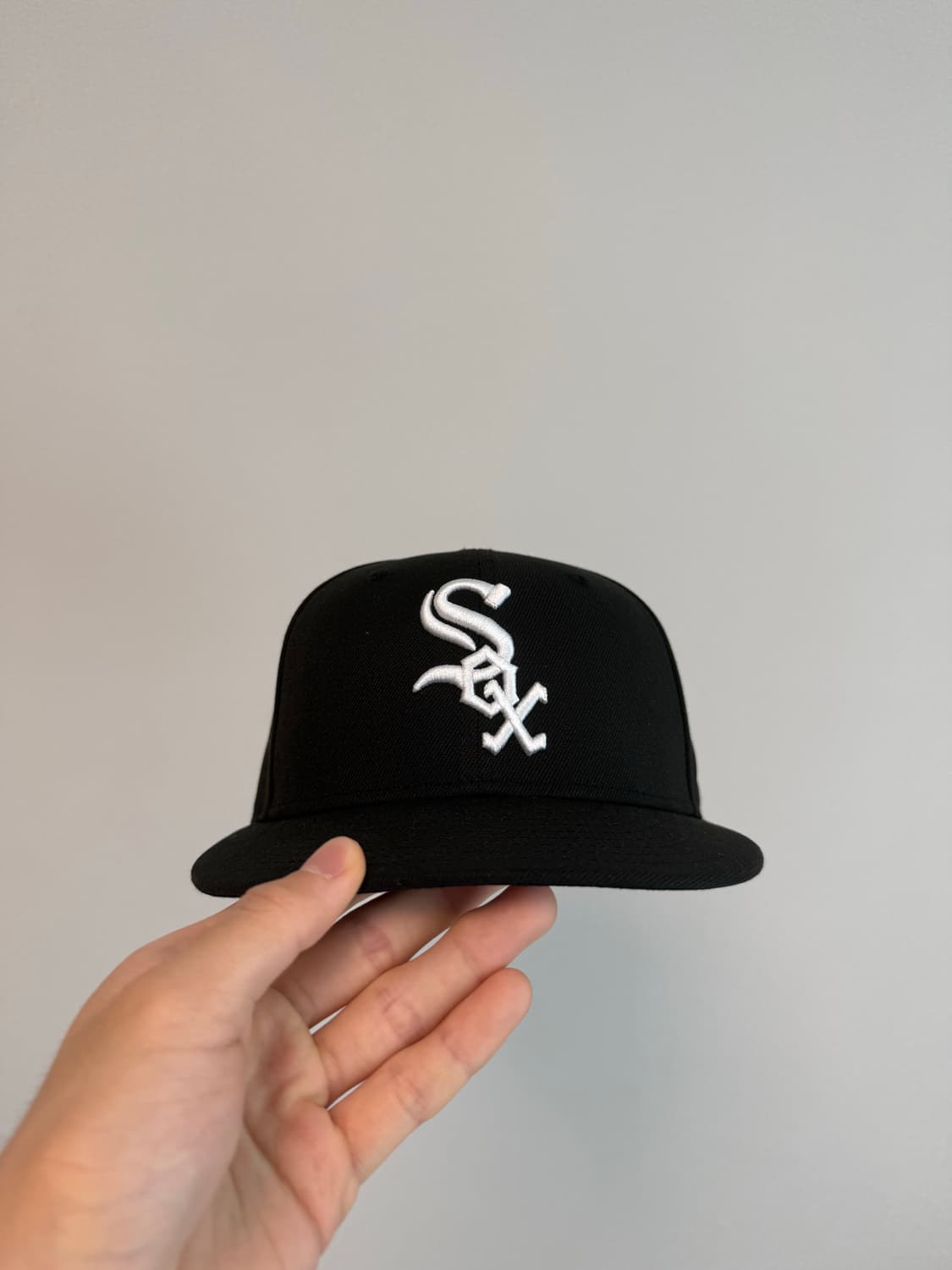 뉴에라 MLB 어센틱 시카고 화이트 삭스 게임 캡 블랙 상품이미지1