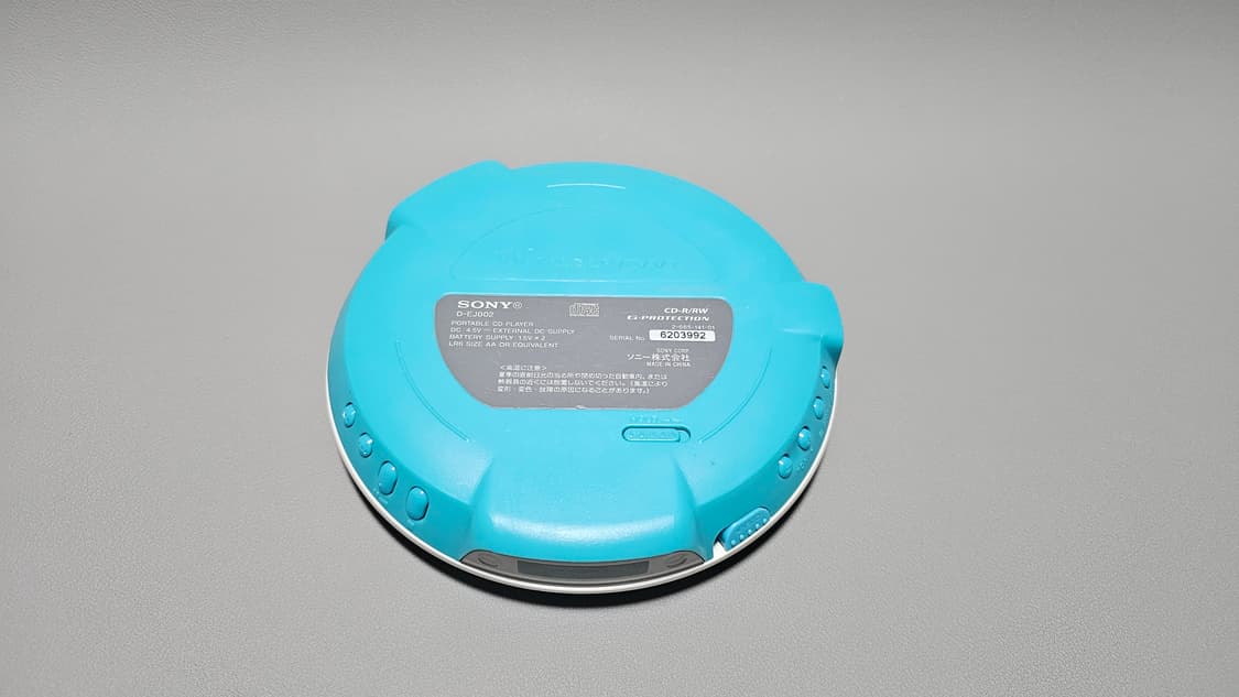 소니 CD 워크맨 D-EJ002( SONY CD WALKMAN 시디피 ) 상품이미지9