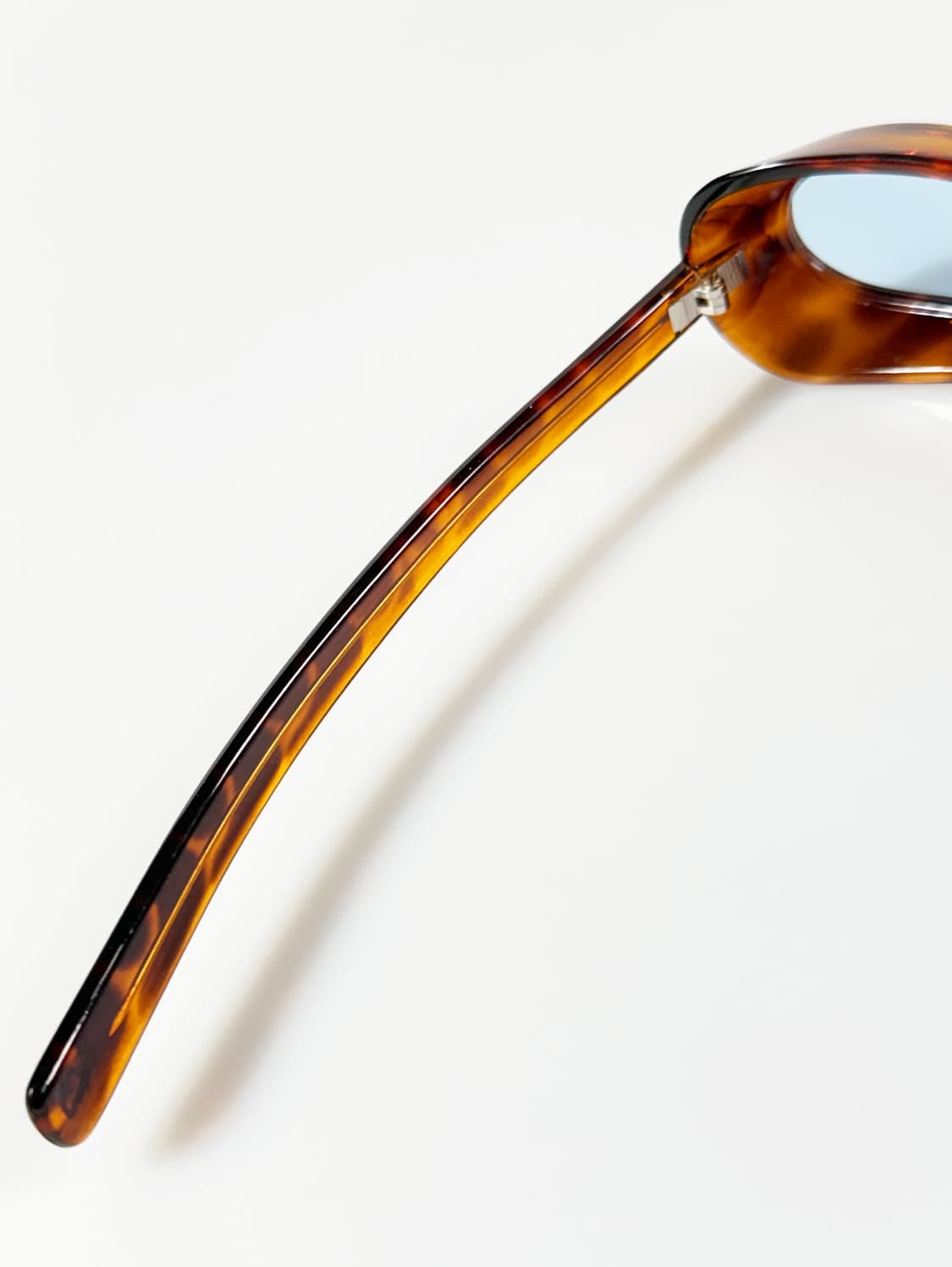 90s JOANNA 토터스쉘 볼드 오벌 빈티지 틴트 선글라스 상품이미지7