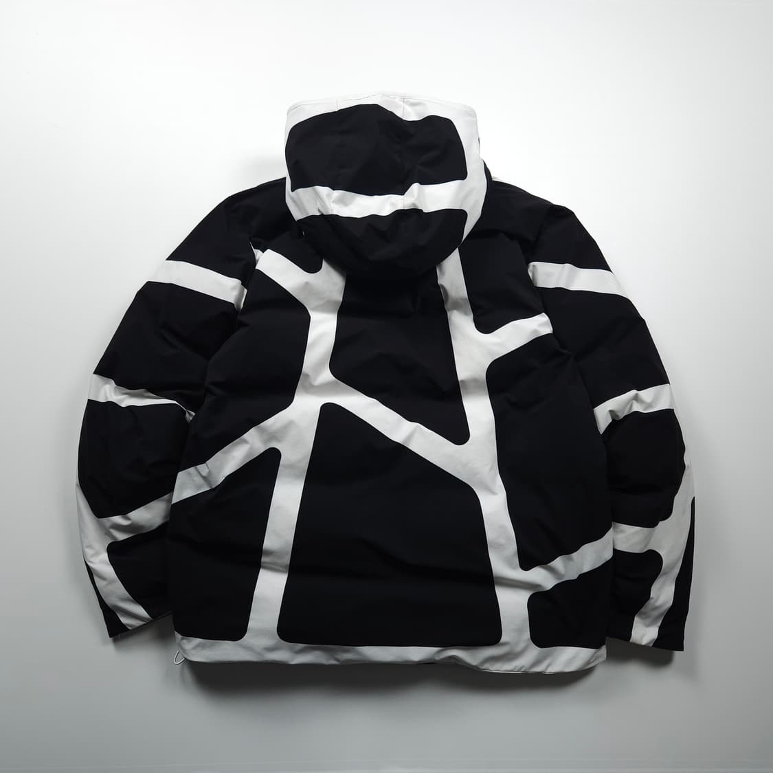 스파이더 투웨이 배색 디테일 점퍼 (XL) 상품이미지2