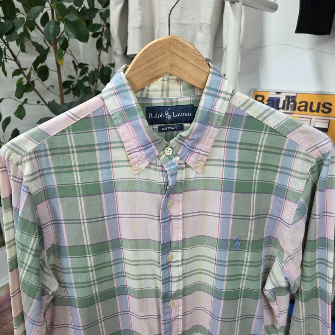 폴로랄프로렌 버튼다운 체크셔츠 M 상품이미지2