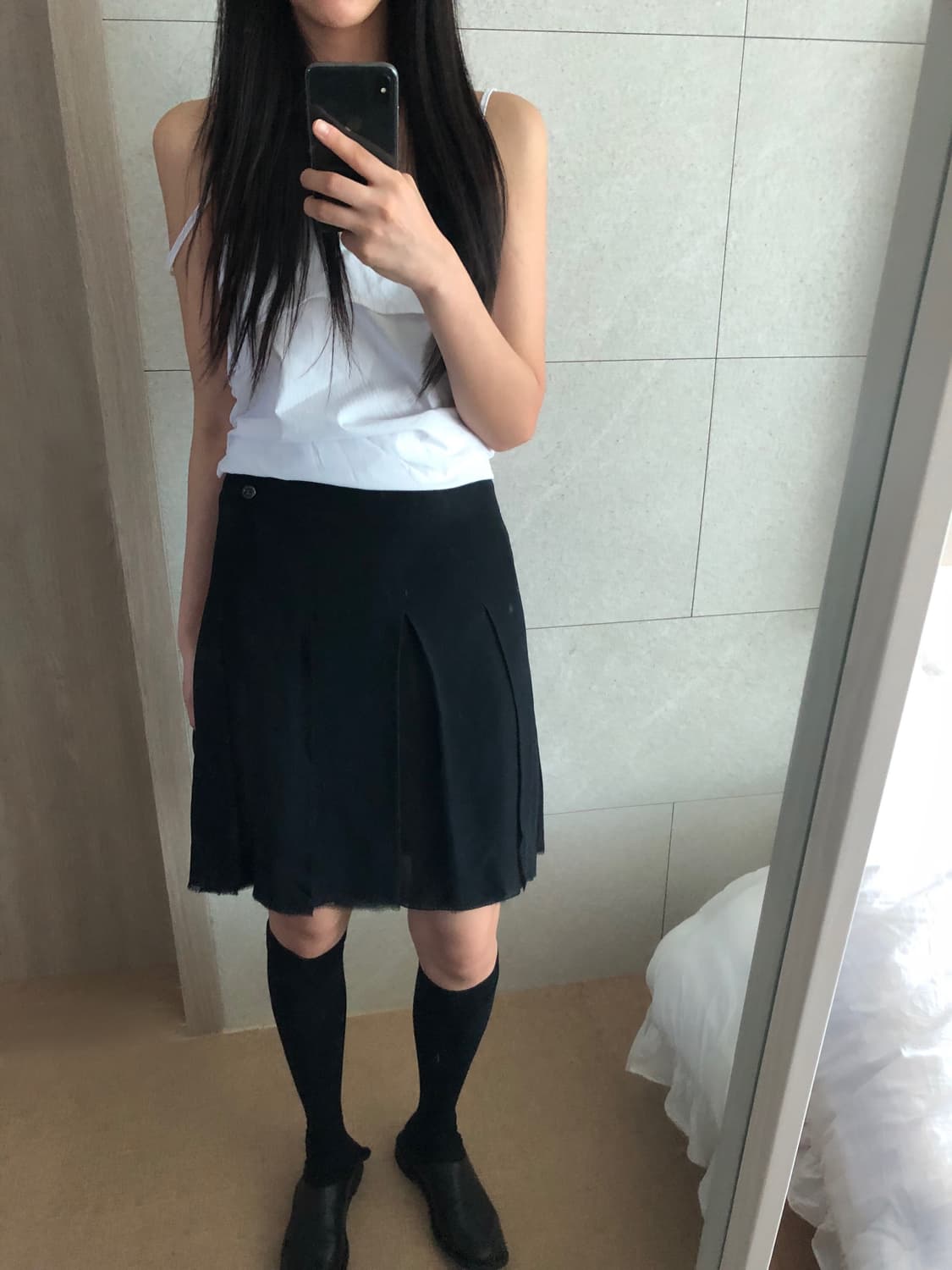 샤넬 실크 스커트 상품이미지5