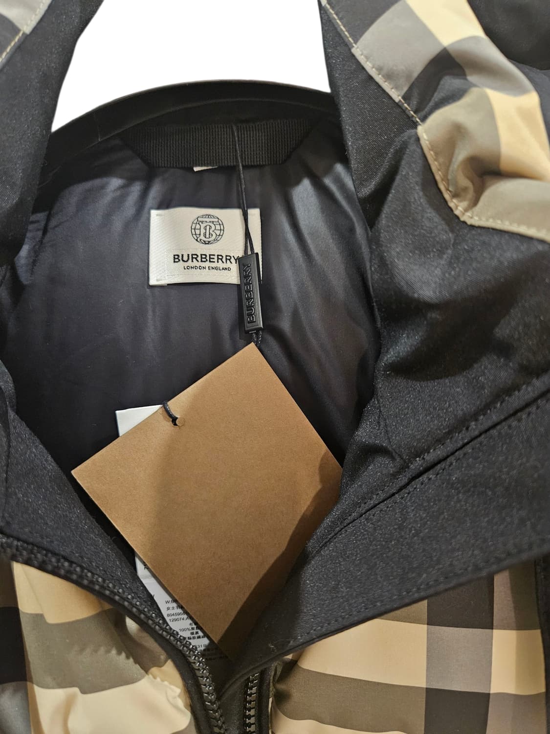 버버리 구스패딩 새상품S사이즈 상품이미지5