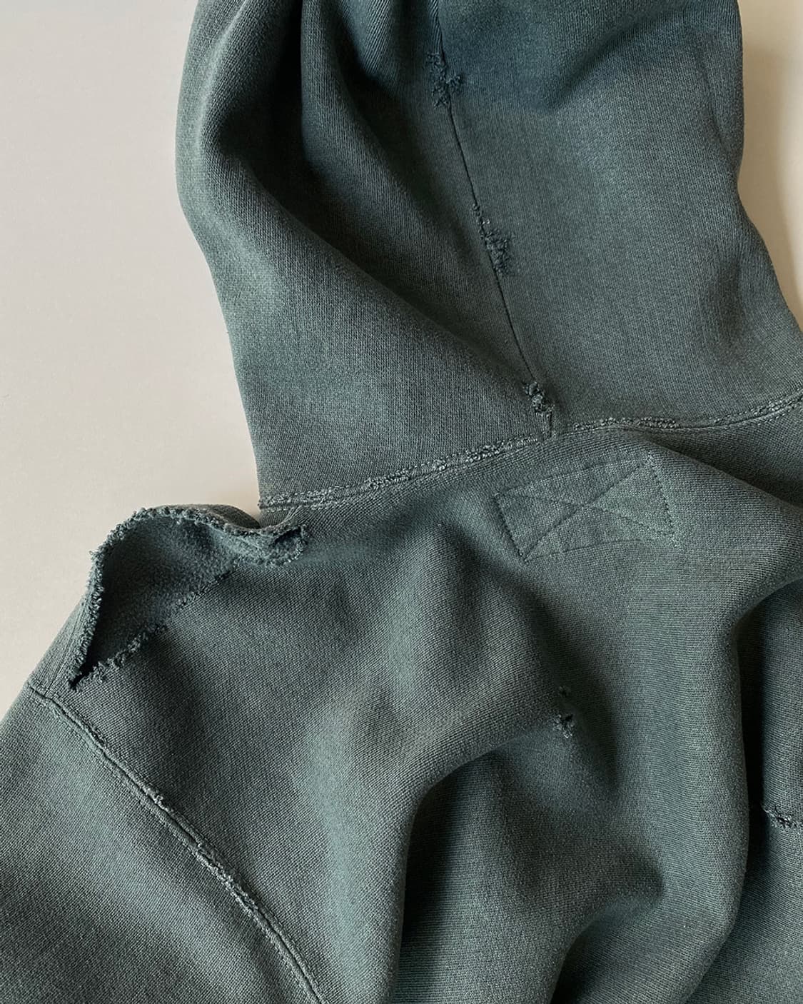 스티브앤배리스 리버스위브 다잉 디스트로이드 후드티 상품이미지9