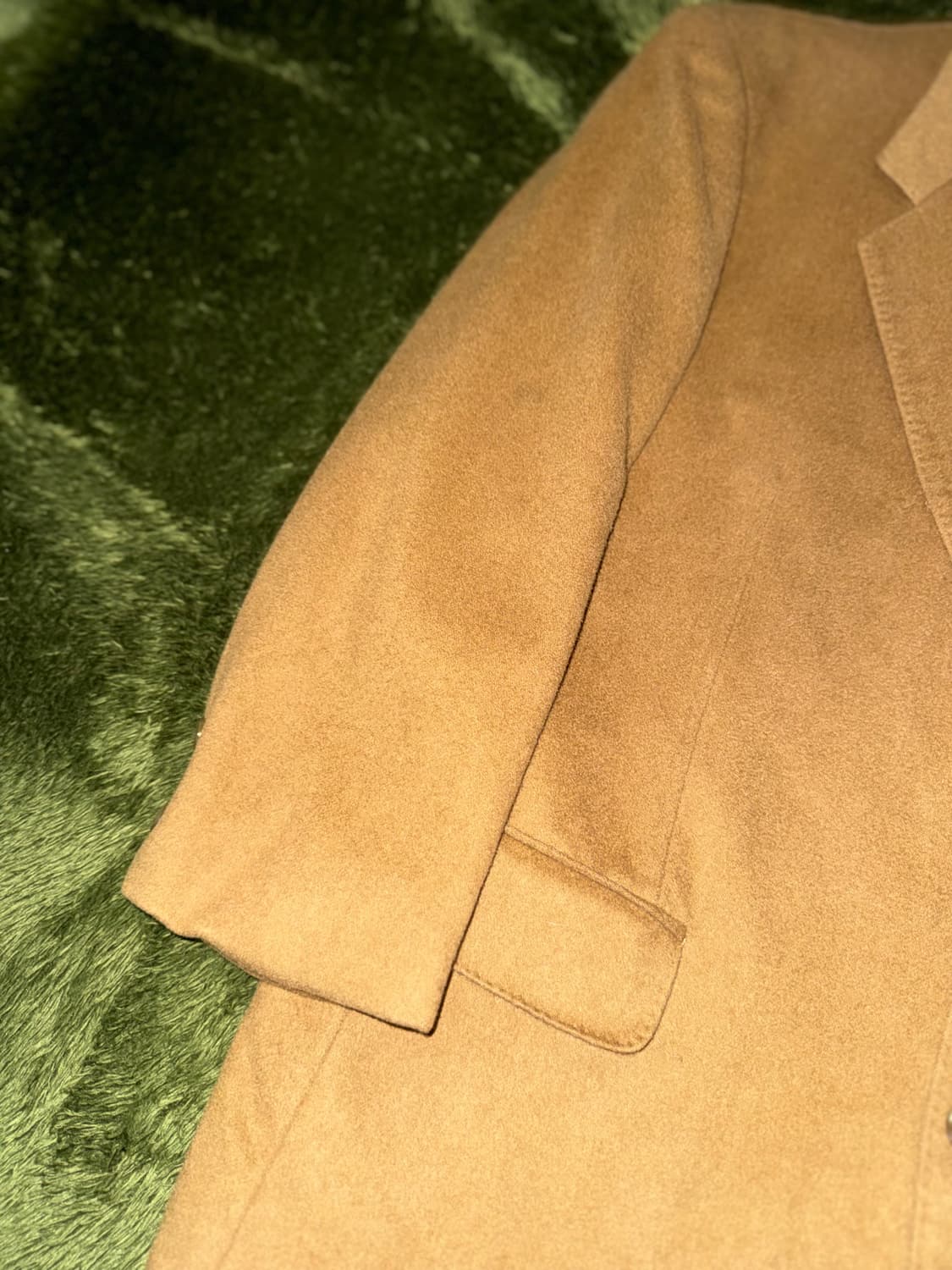 재패니즈 퓨어 캐시미어 페이즐리 라이닝 블레이저 자켓 상품이미지4