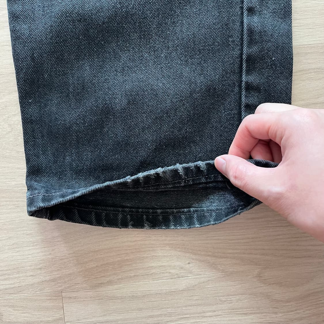 [33X30] 90s 빈티지 리바이스 565 블랙 상품이미지6